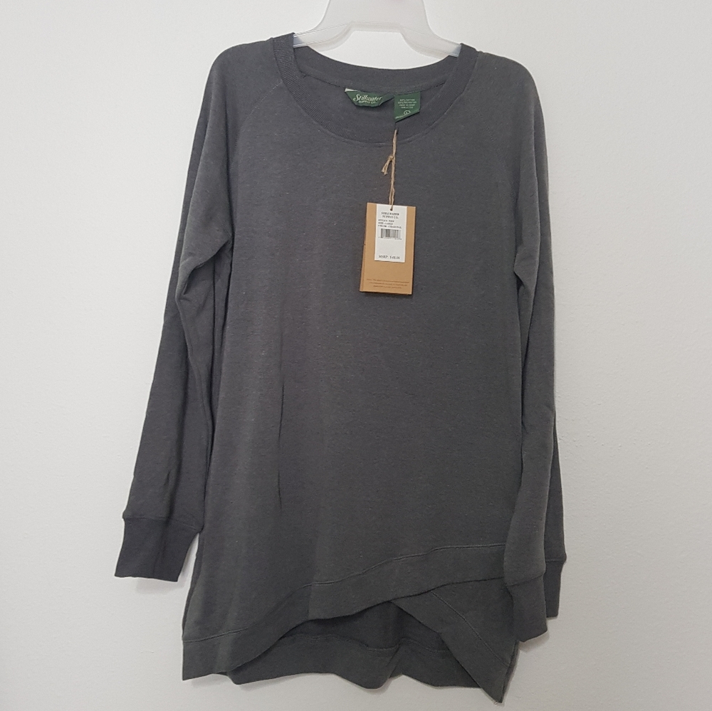 NWT Stillwater Supply Co Crossover Sweater
